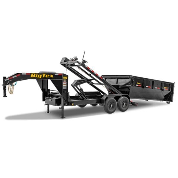 14RD_1-600x600-1-1.jpg Big Tex Roll-Off Gooseneck Dump Trailer | 14RD-14 - Image 1
