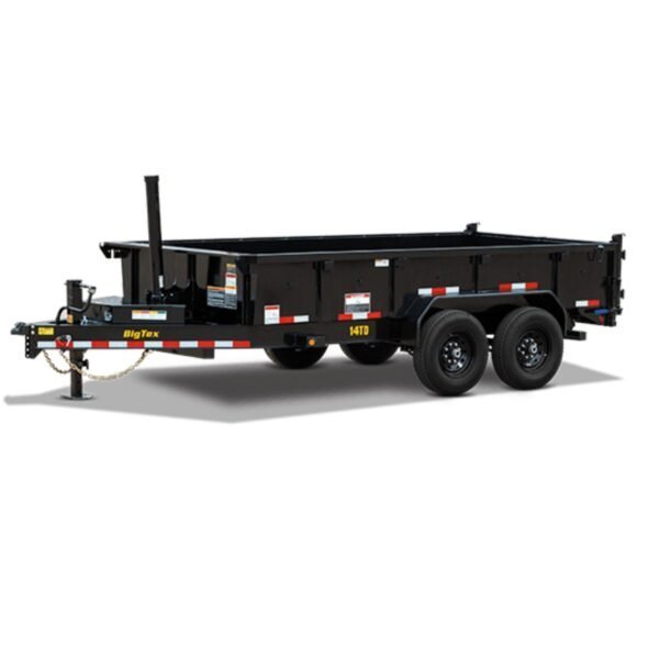 14TD_1-600x600-1-1.jpg Big Heavy Duty Telescopic Dump Trailer | 14TD - Image 1
