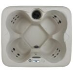 4-Person 20-Jet 110-Volt Plug and Play Spa with Waterfall