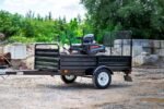 DK2 5-ft x 7-ft Steel Utility Trailer with Ramp Gate ( 1639-lb Capacity ) 2491711 - Image 6