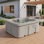 4-Person 20-Jet 110-Volt Plug and Play Spa with Waterfall - Image 3