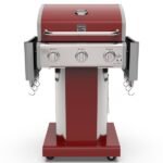Kenmore 3-Burner Propane Gas Grill with Foldable Side Tables