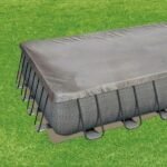 Summer Waves 32ft x 16ft x 52in Rectangle Frame Above Ground Swimming Pool Set - Image 4