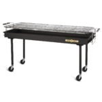 Holstein Manufacturing 2460CSSG 60" Country Club Charcoal Grill with Stainless Steel Grate