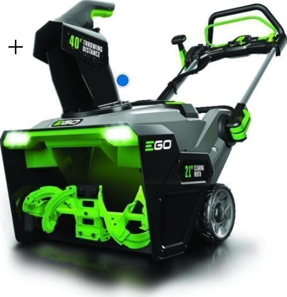 ego_3d5541bb-585b-4082-bddf-c405302a7fb2.jpg EGO Power+ 21-Inch Cordless Snow Blower, 56V, Steel Auger, (2) 5.0Ah Batteries & Charger - Image 1